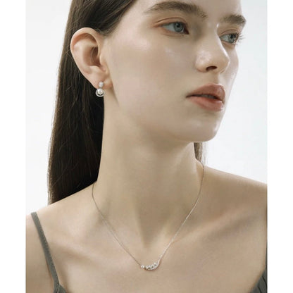 Elegante Smile-Perlenkette