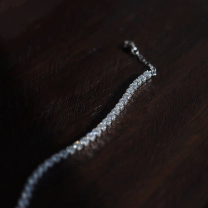 Chic Moissanite Stone Smile Armband