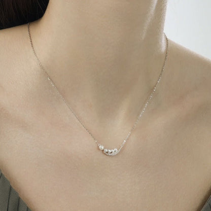 Elegante Smile-Perlenkette