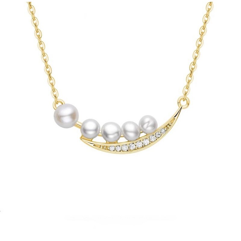 Elegante Smile-Perlenkette