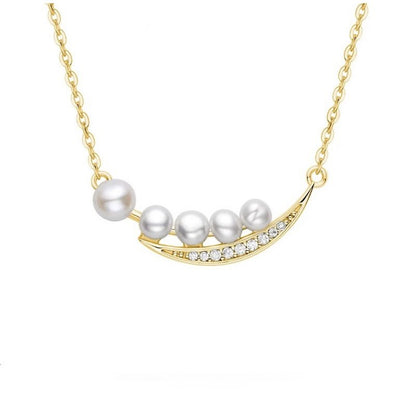 Elegante Smile-Perlenkette