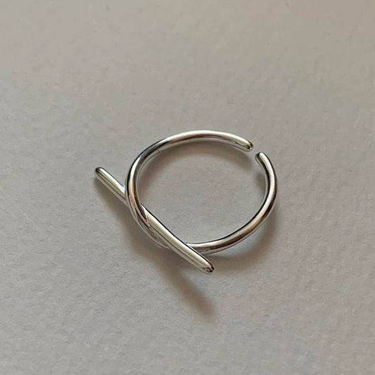 Minimalistischer Knotenring